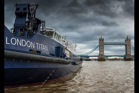'London Titan' was officially launched under the shadow of Tower Bridge on 3rd December 2015